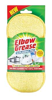 پد اسکراب دار البو گریس Elbow grease مدل scrubbing pad رنگ زرد