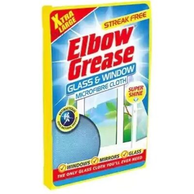 دستمال شیشه البو گریس Elbow Grease مدل Microfiber بسته 1 عددی