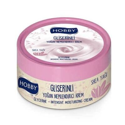 کرم مرطوب کننده دست و صورت هوبی HOBBY حاوی عصاره گلیسیرین حجم 150 میل