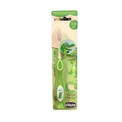 مسواک کودک چیکو Teeth Milk Chicco مناسب 3 تا 6 سال )سبز(