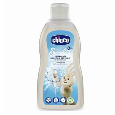 مایع شوینده و استریل ایتالیایی چیکو Chicco مخصوص شیشه شیر و ظروف 300 میل