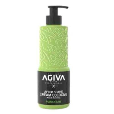 افتر شیو مردانه آگیوا Agiva سری forest rain طراوت بخش پوست حجم 400 گرم
