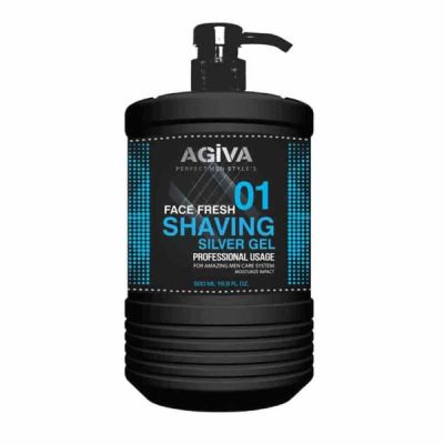 ژل اصلاح آگیوا AGIVA مدل SILVER GEL حجم 1000 میل