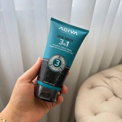 ماسک صورت آگیوا Agiva مدل 3in1 حاوی سالیسیلیک اسید برای انواع پوست حجم 150 میل