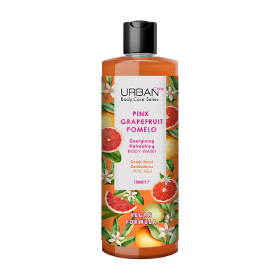 شامپو بدن شاداب کننده اوربن کر اوربان Urban Care رایحه گریپ فروت صورتی حجم 750 میل