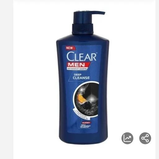 14 شامپو ضد شوره کلیر مردانه پمپی مدل Deep Cleanse با زغال فعال و مرکبات حجم 650 میل - تصویر 1