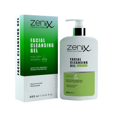 ژل شستشو پوست چرب زنیکس Zenix حجم 250 میل